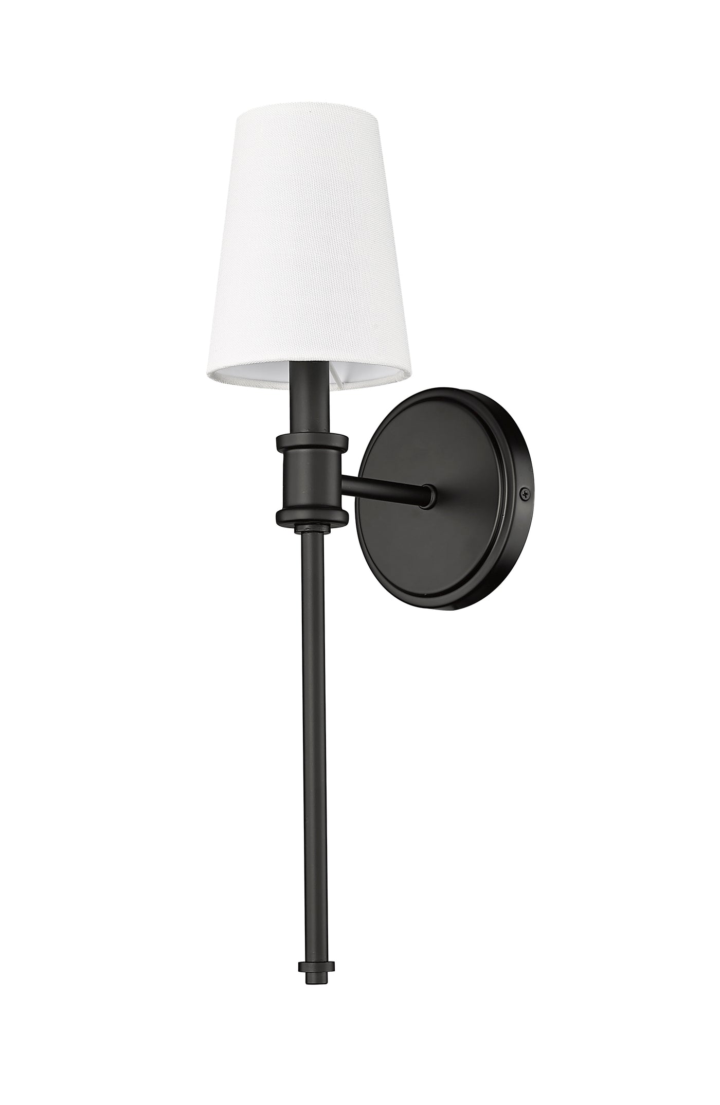 5'' Adorra Matte Black 1 Light Wall Sconce