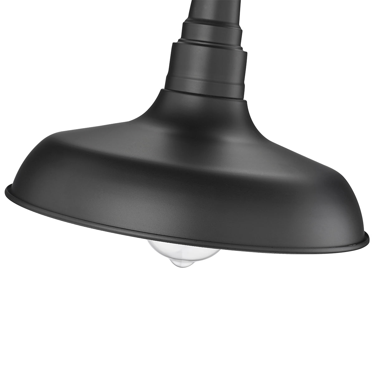 73.7'' Milltown Powder Coated Black 1 Light Hanging Lantern