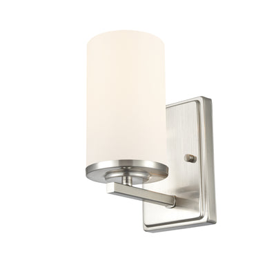 8.75-inch Verlana Brushed Nickel 1-Light Wall Sconce