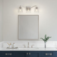 23.5'' Avenna Polished Nickel 3 Light Bath Vanity