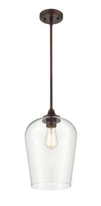 51'' Ashford Rubbed Bronze 1 Light Mini Pendant