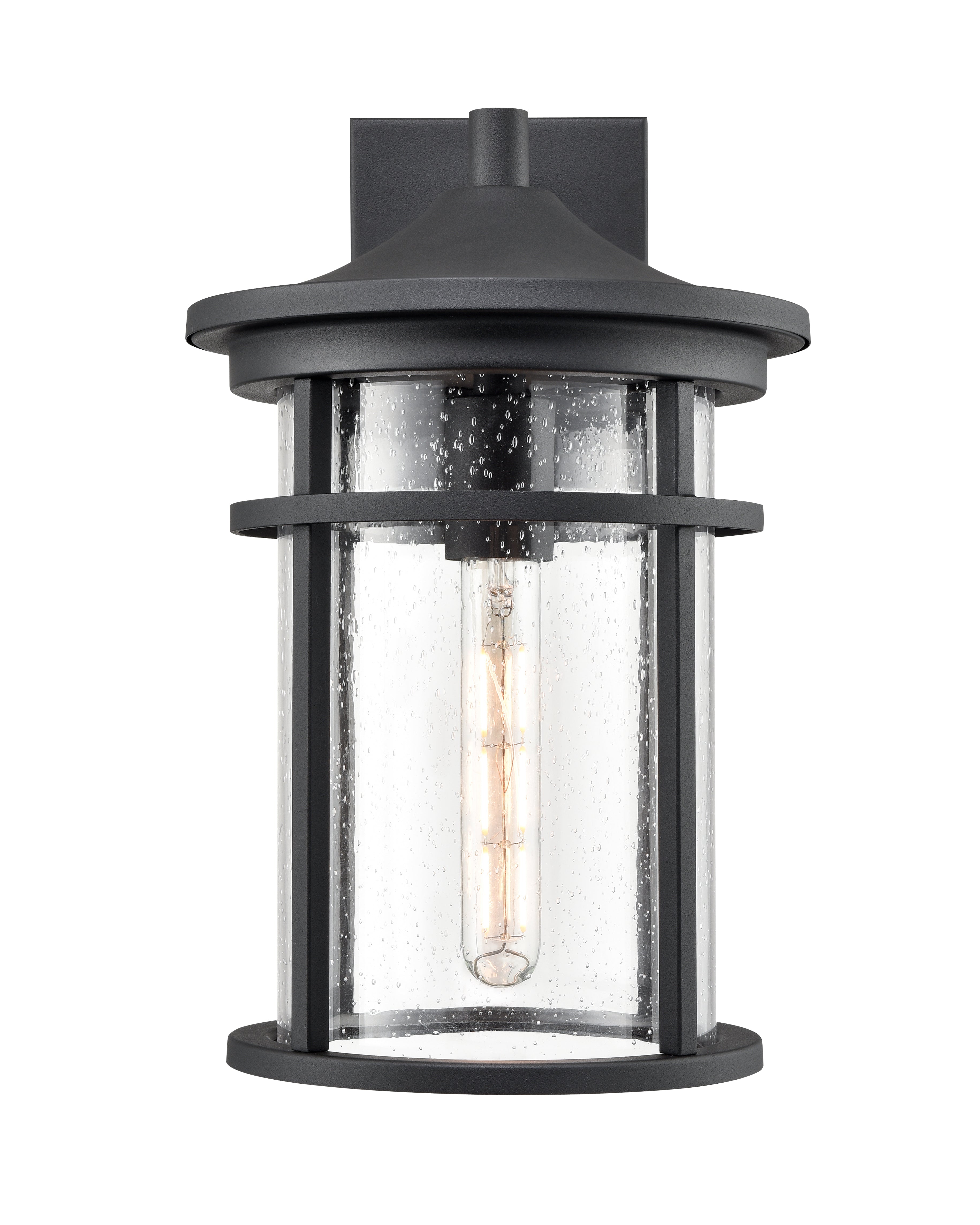 9'' Namath Textured Black 1 Light Wall Sconce