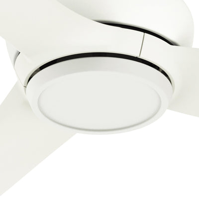 52 inch Mazzini ENERGY STAR® Matte White Damp Rated Ceiling Fan and Handheld Remote