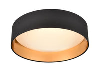 16-inch Rosata Burnished Gold Flush Mount Ceiling Light