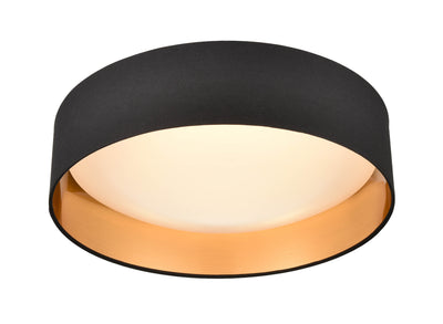 16-inch Rosata Burnished Gold Flush Mount Ceiling Light