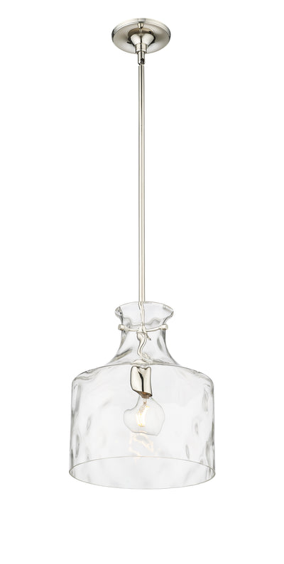 13'' Santorini Polished Nickel 1 Light Pendant
