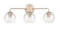 25.5'' Solmer Modern Gold 3 Light Bath Vanity