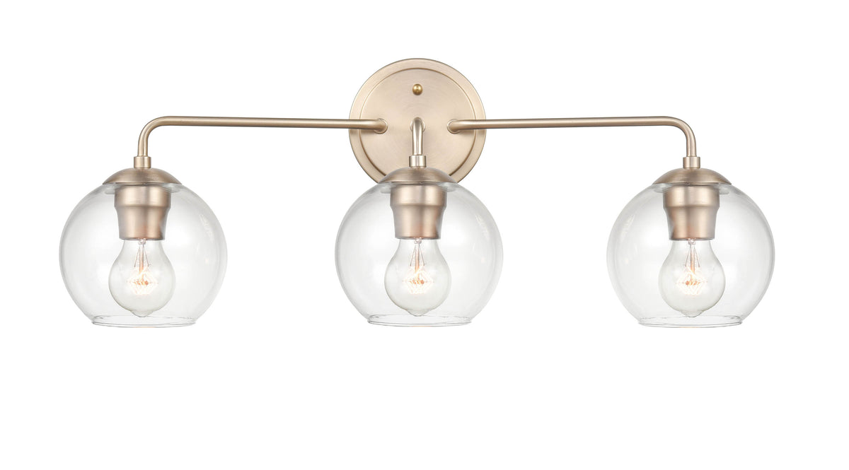 25.5'' Solmer Modern Gold 3 Light Bath Vanity