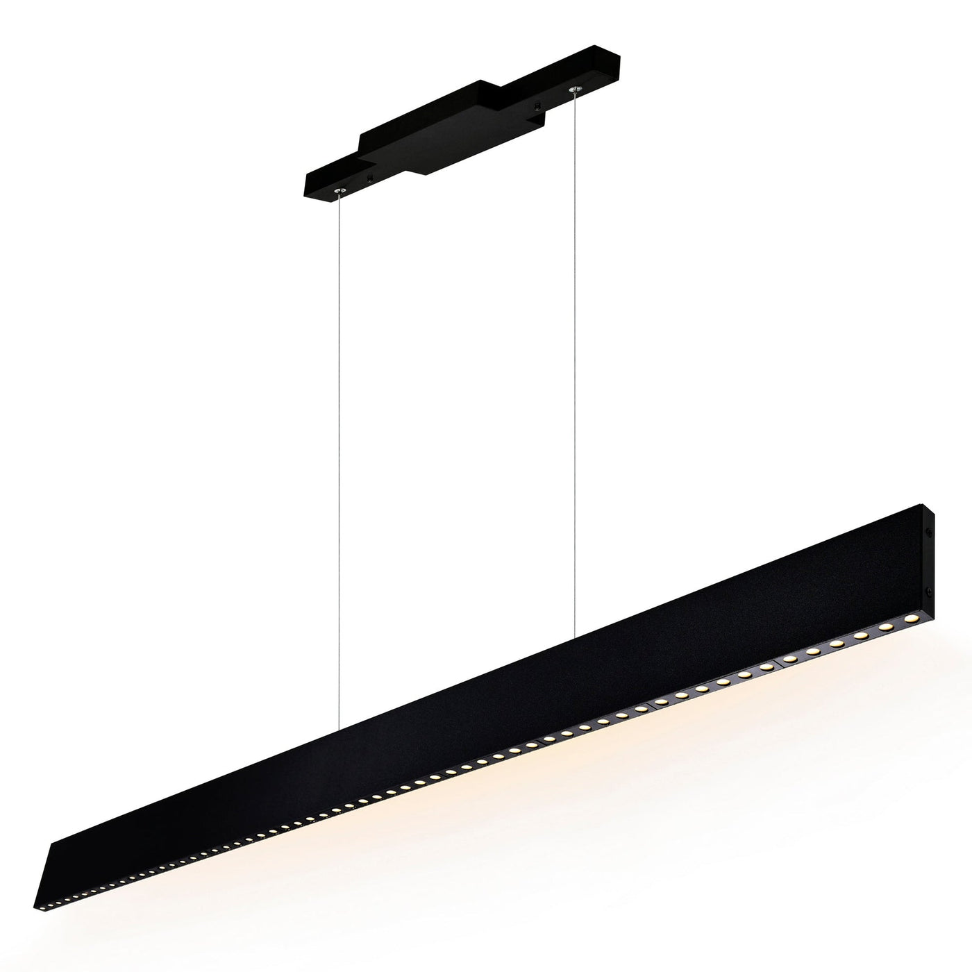 Bellagio 45 Inch Integrated LED Black Chandelier