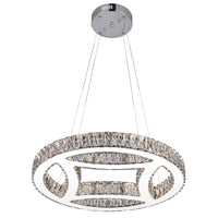 Beyond LED Chrome Chandelier