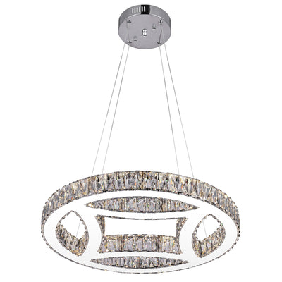 Beyond LED Chrome Chandelier