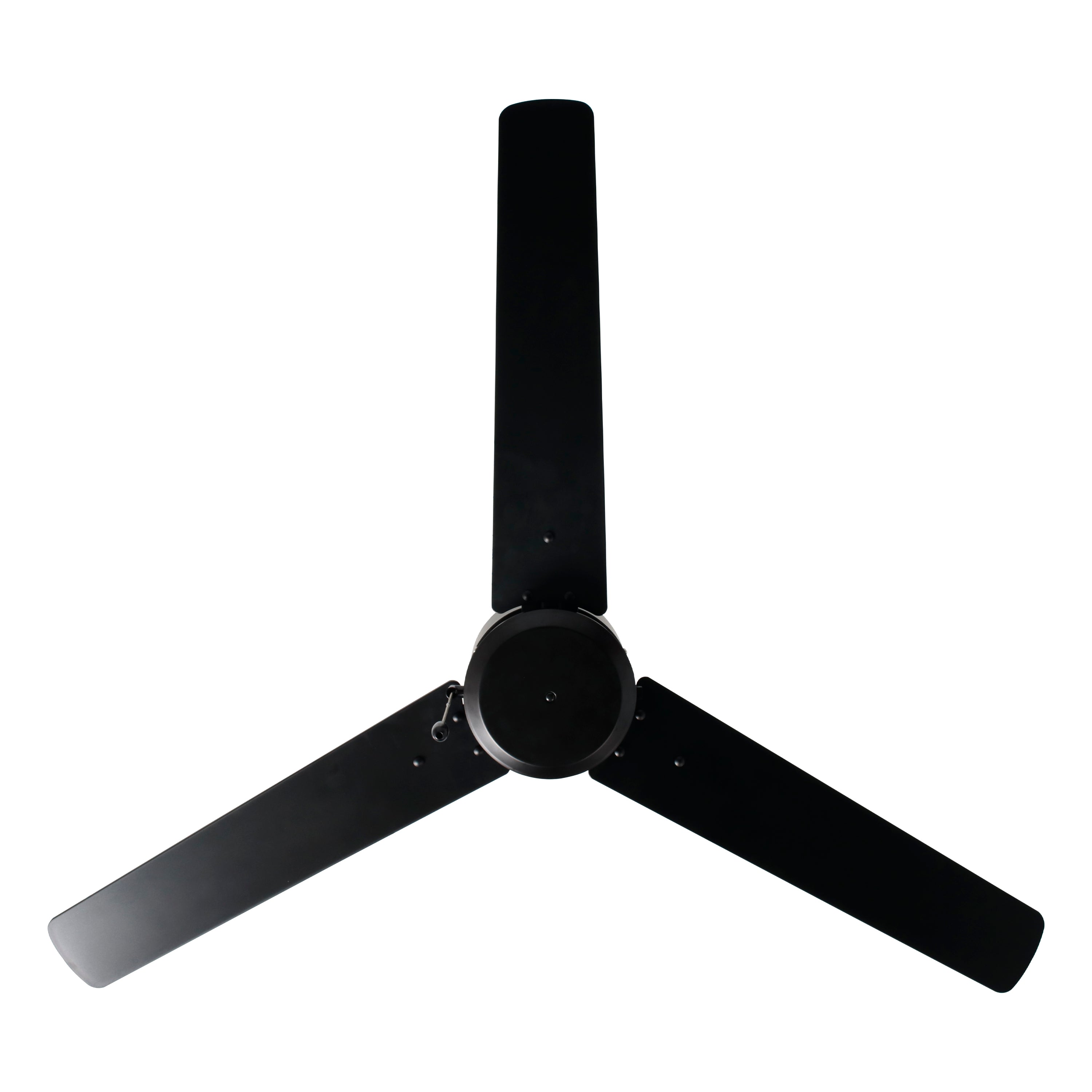 52 Inch Aldea VII AC Matte Black Outdoor Ceiling Fan 3-Blade