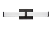 18'' Tron Matte Black  Vanity Light