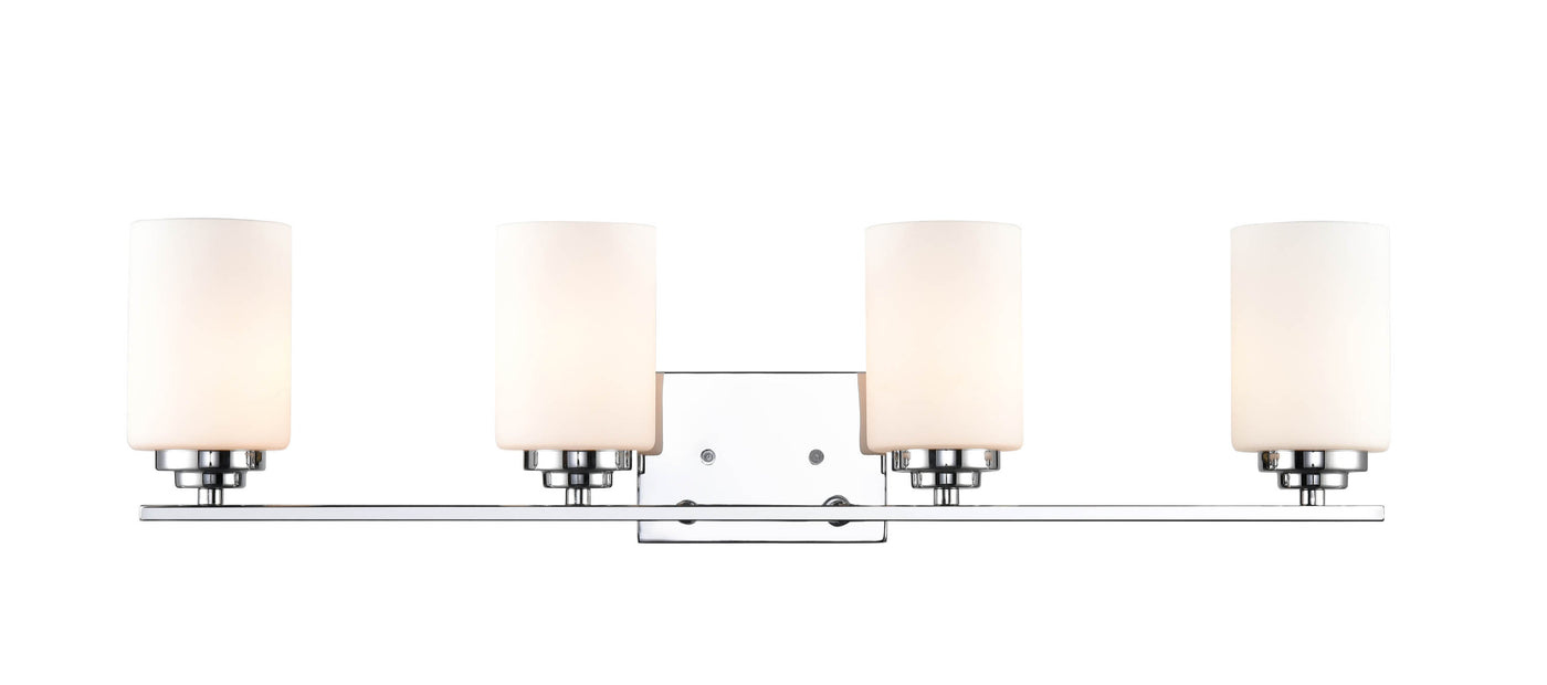 31.13'' Durham Chrome 4 Light Bath Vanity