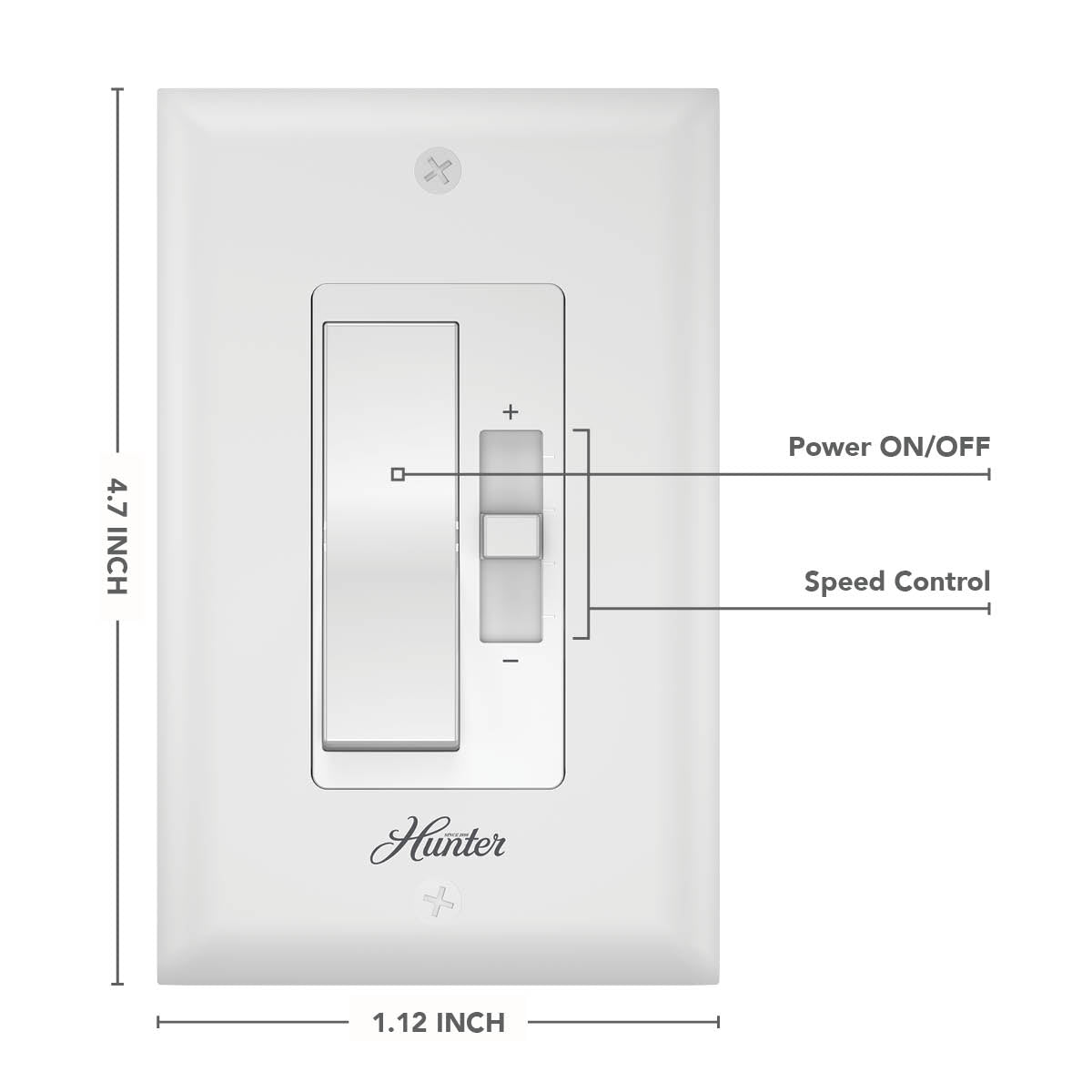 Hunter Slider Wall Controller