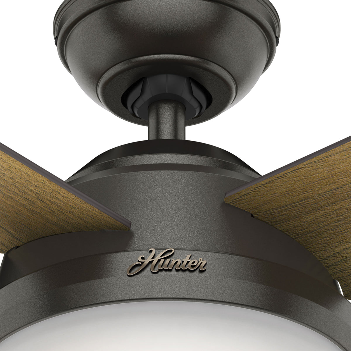 44 inch Dempsey Noble Bronze Ceiling Fan with LED Light Kit and Handheld Remote