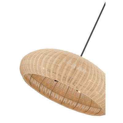 11.75'' Natora Matte Black 6 Light Pendant