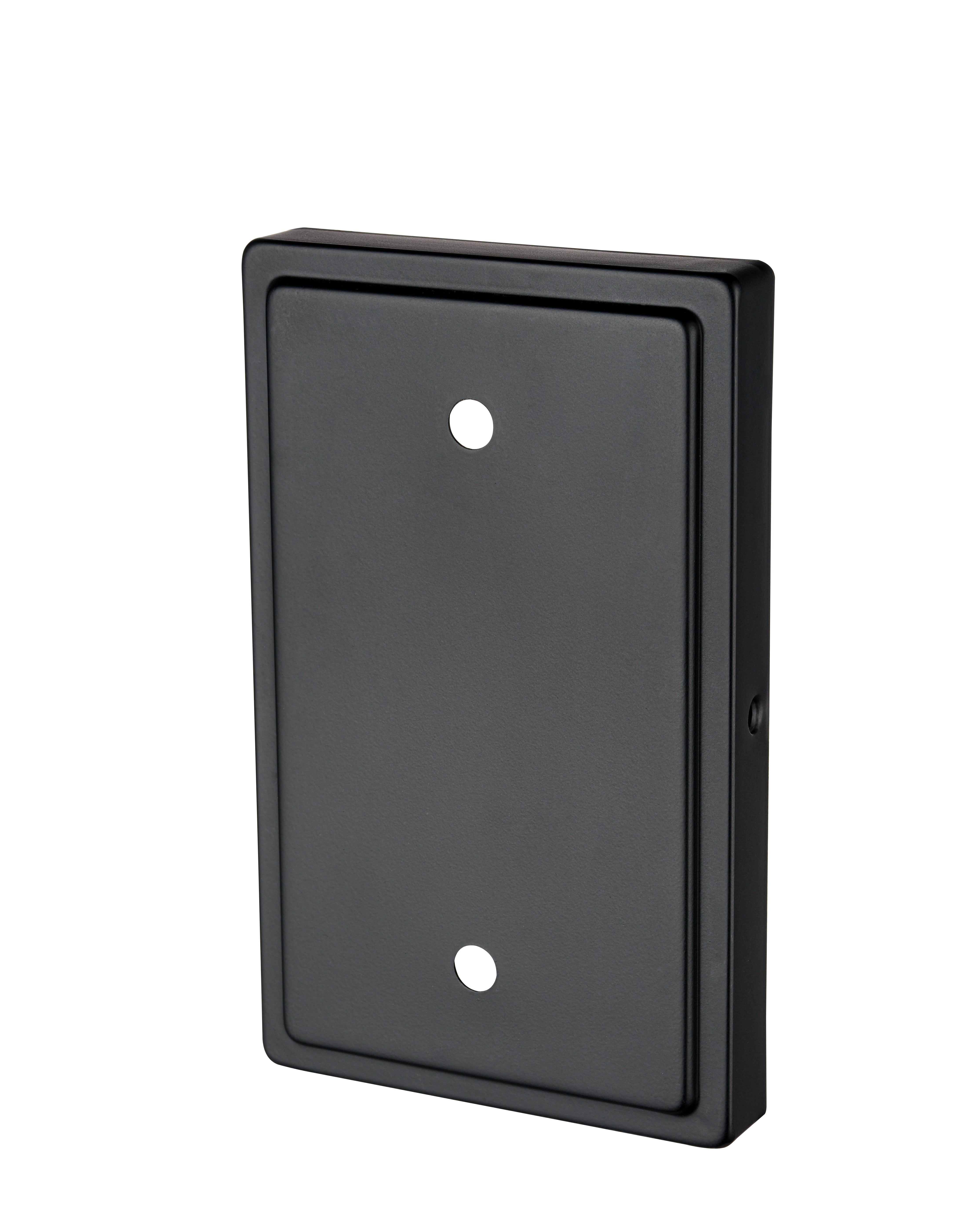 7'' Houston Powder Coated Black 1 Light Lantern