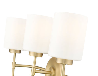 22'' Keylee Vintage Brass 3 Light Bath Vanity
