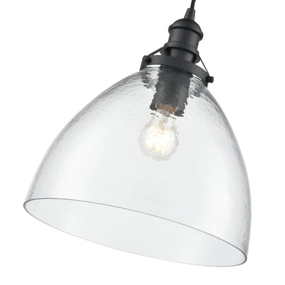 14.5'' Khrisa Matte Black 1 Light Pendant