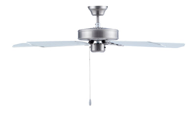 52 Inch Royal Star AC Brushed Nickel Indoor Ceiling Fan 5-Blade Reversible