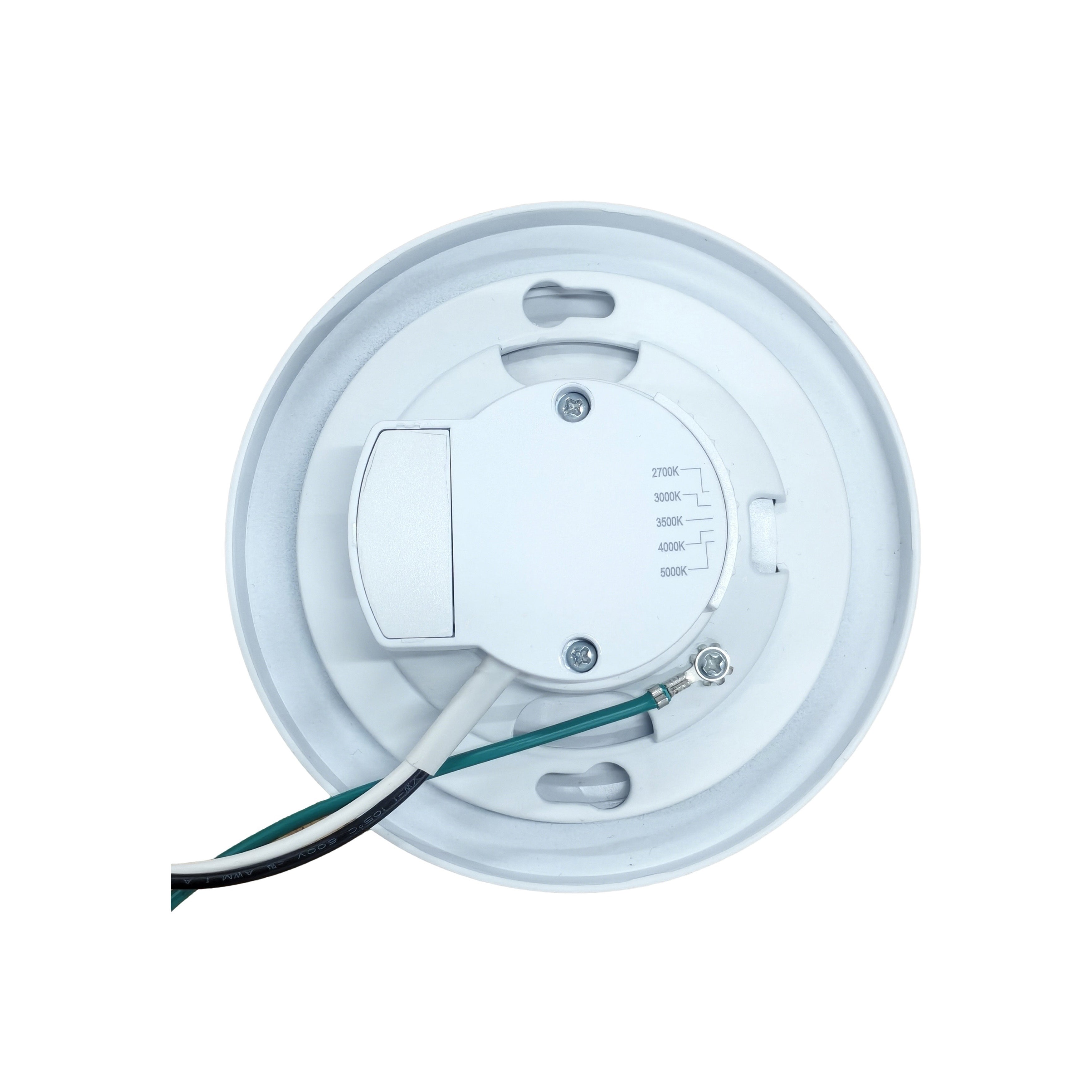 4-inch White Wall Light with 5-CCT Selectable White, 11W Output and Dimmable LED
