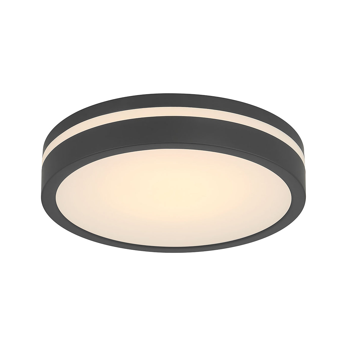 2.5'' Soltra Matte Black  Light Flush Mount