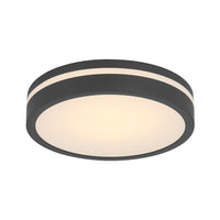 2.5'' Soltra Matte Black  Light Flush Mount