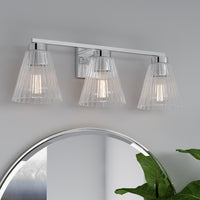 22.75'' Riville Chrome 3 Light Bath Vanity