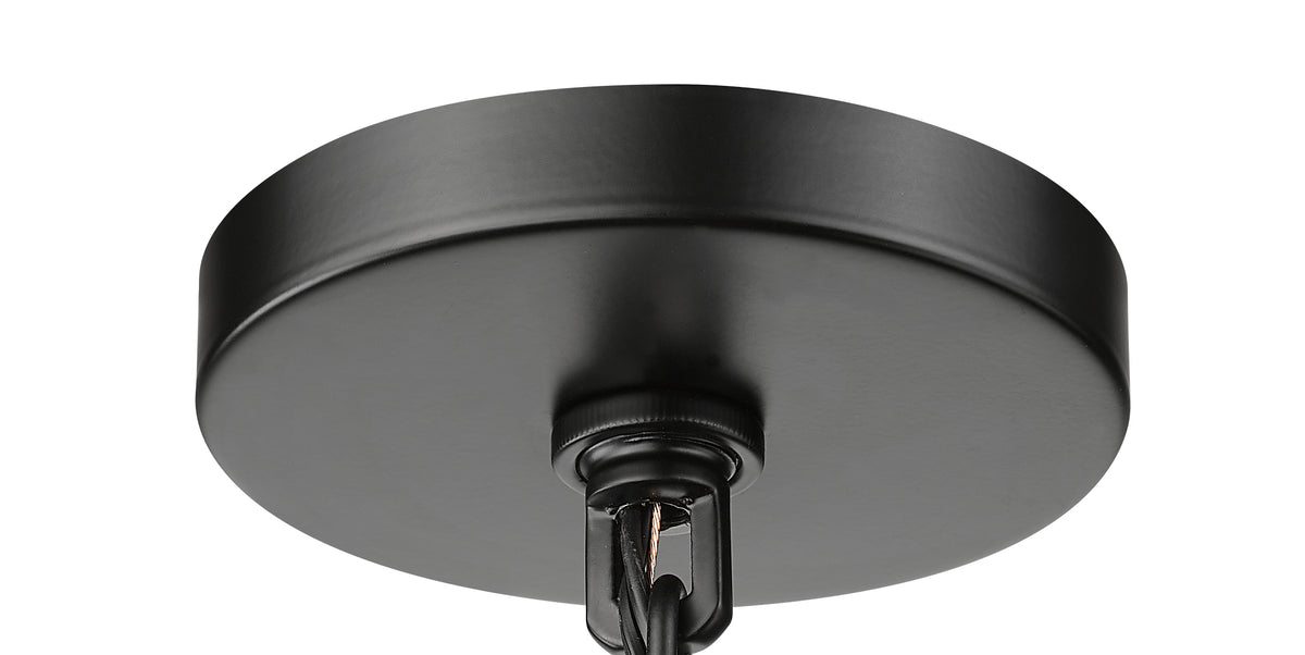 16.5'' Munger Powder Coated Black 1 Light Hanging Pendant