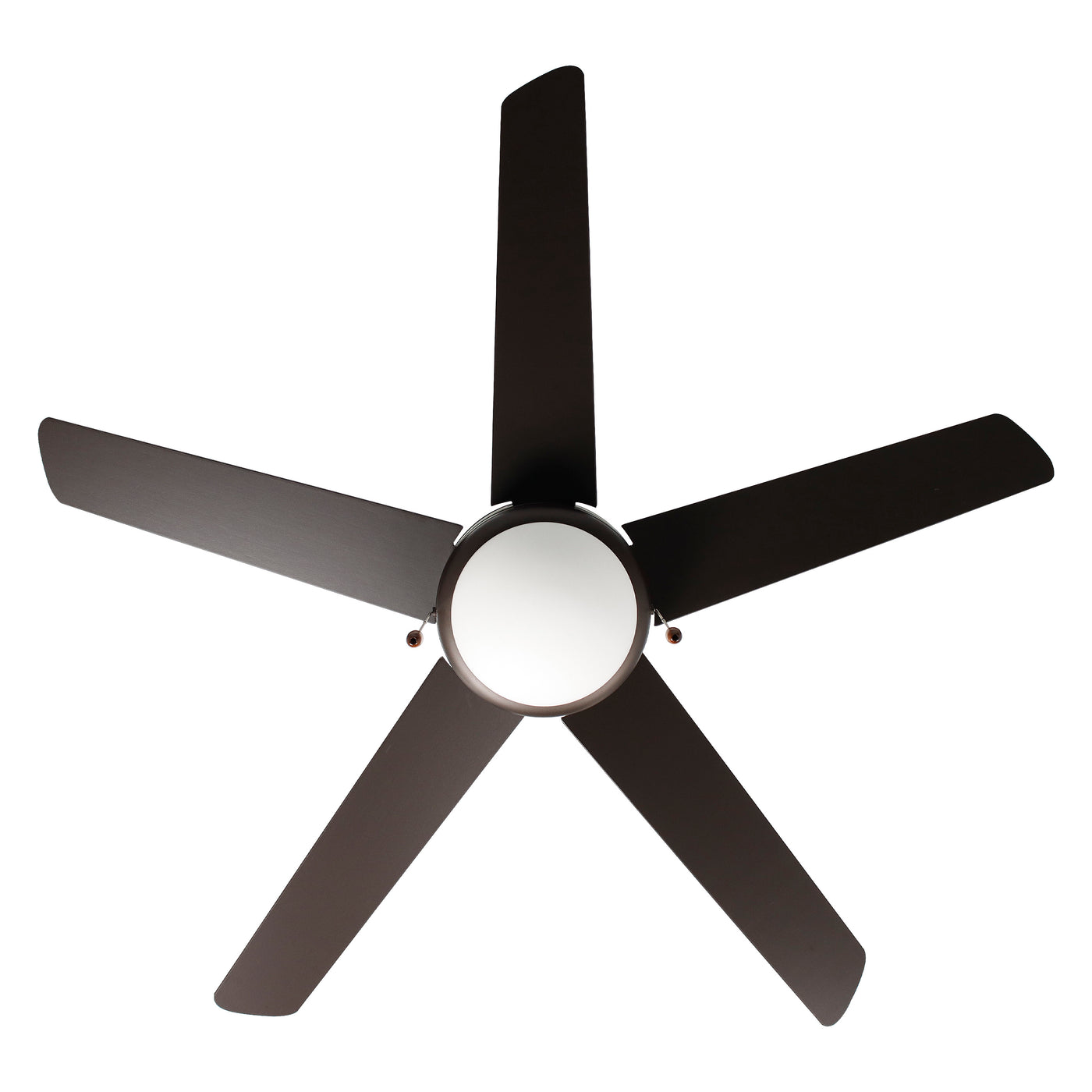 50 Inch Mirage AC Oil Rubbed Bronze Indoor Ceiling Fan 5-Blade 2 Lights Reversible