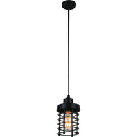 Bray 1 Light Black Mini Pendant