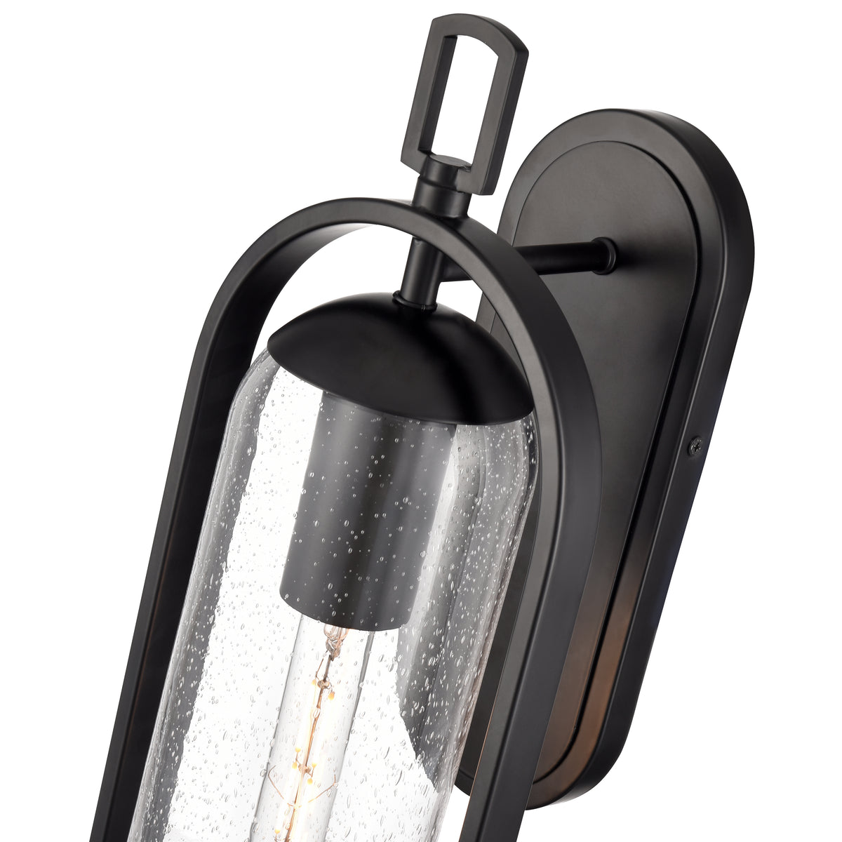 8.25'' Luxio Powder Coated Black 1 Light Wall Sconce