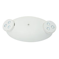 8.25-inch White Emergency Light