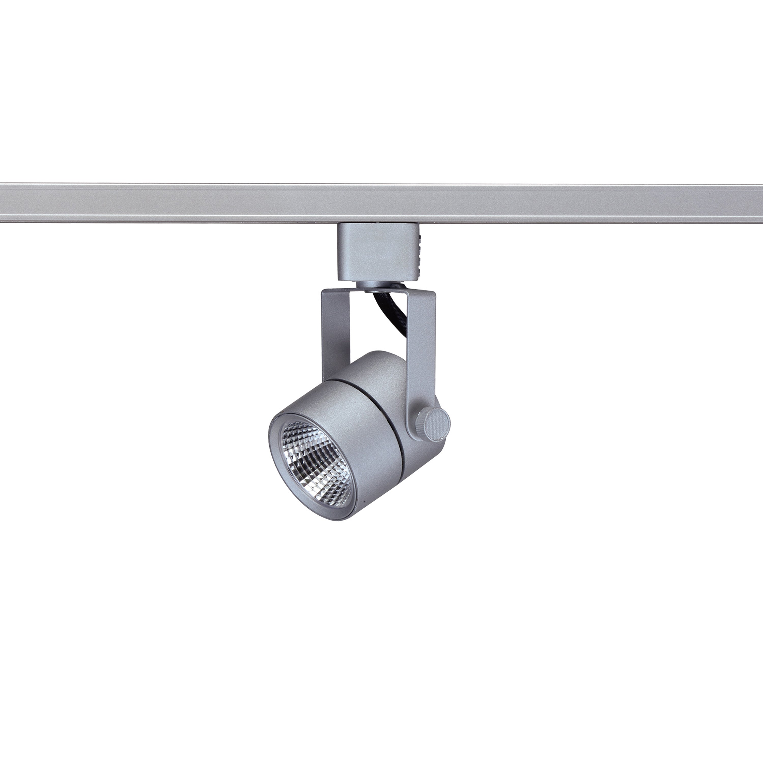 2.25-inch Brushed Aluminum Track Head with 8W Output
