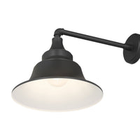 11.75'' Varnel Powder Coated Black 1 Light Wall Sconce