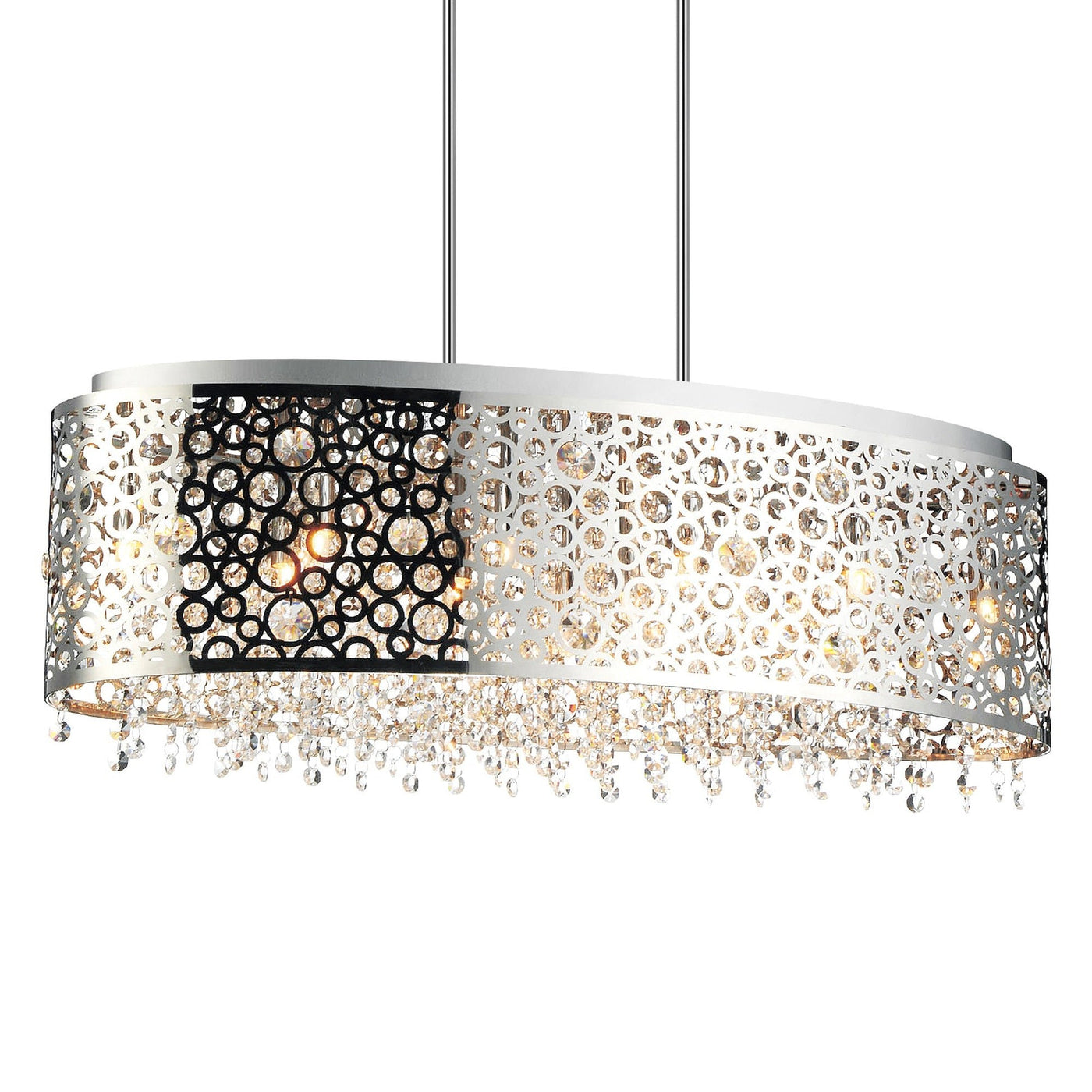 Bubbles 11 Light Chrome Chandelier