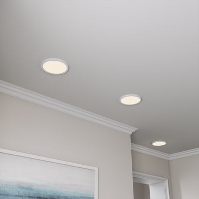 11-inch White Wall Light with 5-CCT Selectable White