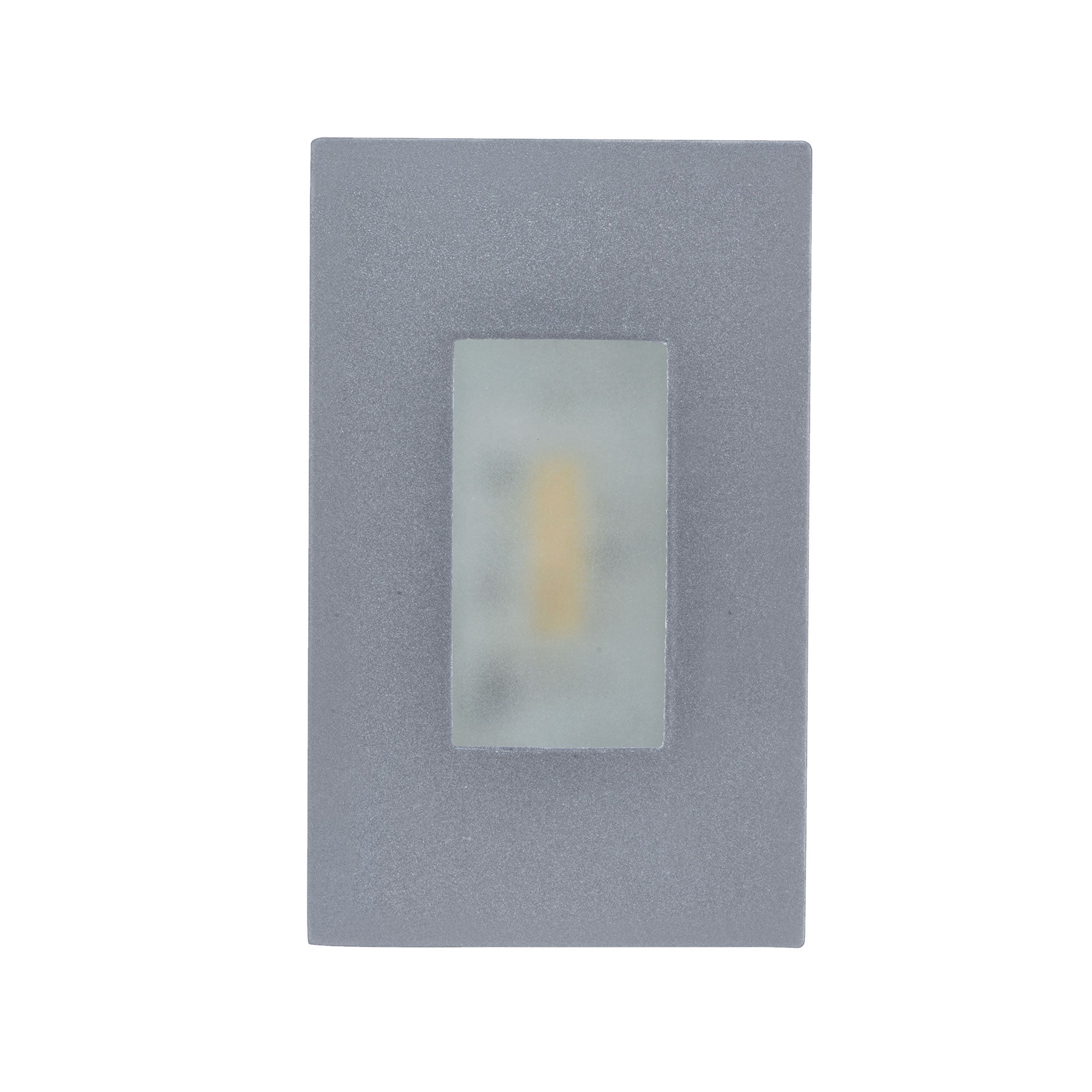 5-inch Brushed Aluminum Outdoor Mini Step Light