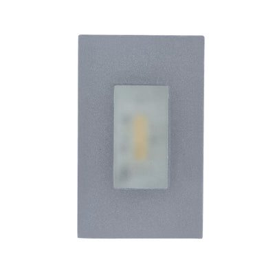 5-inch Brushed Aluminum Outdoor Mini Step Light