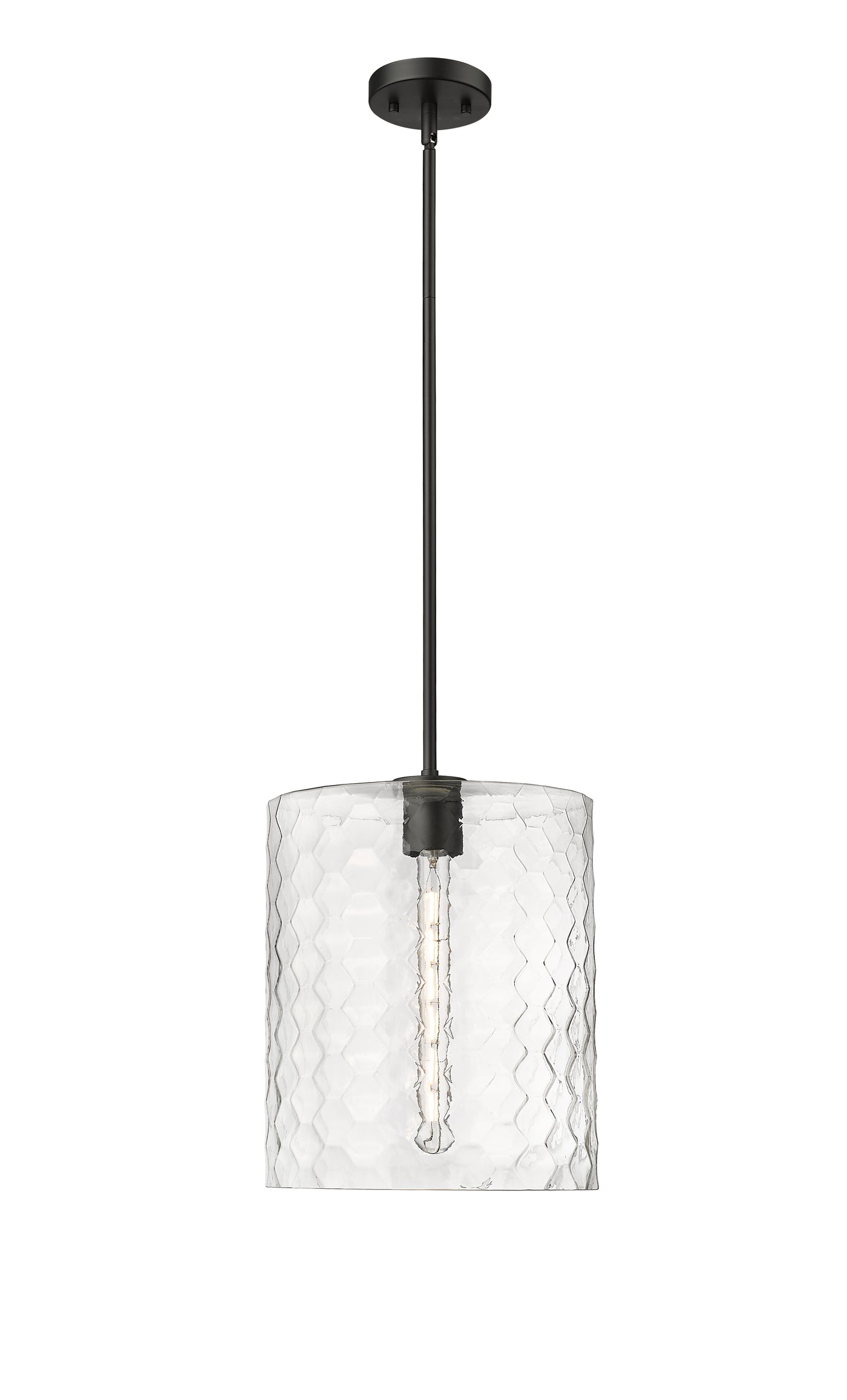 15'' Ashli Matte Black 1 Light Pendant