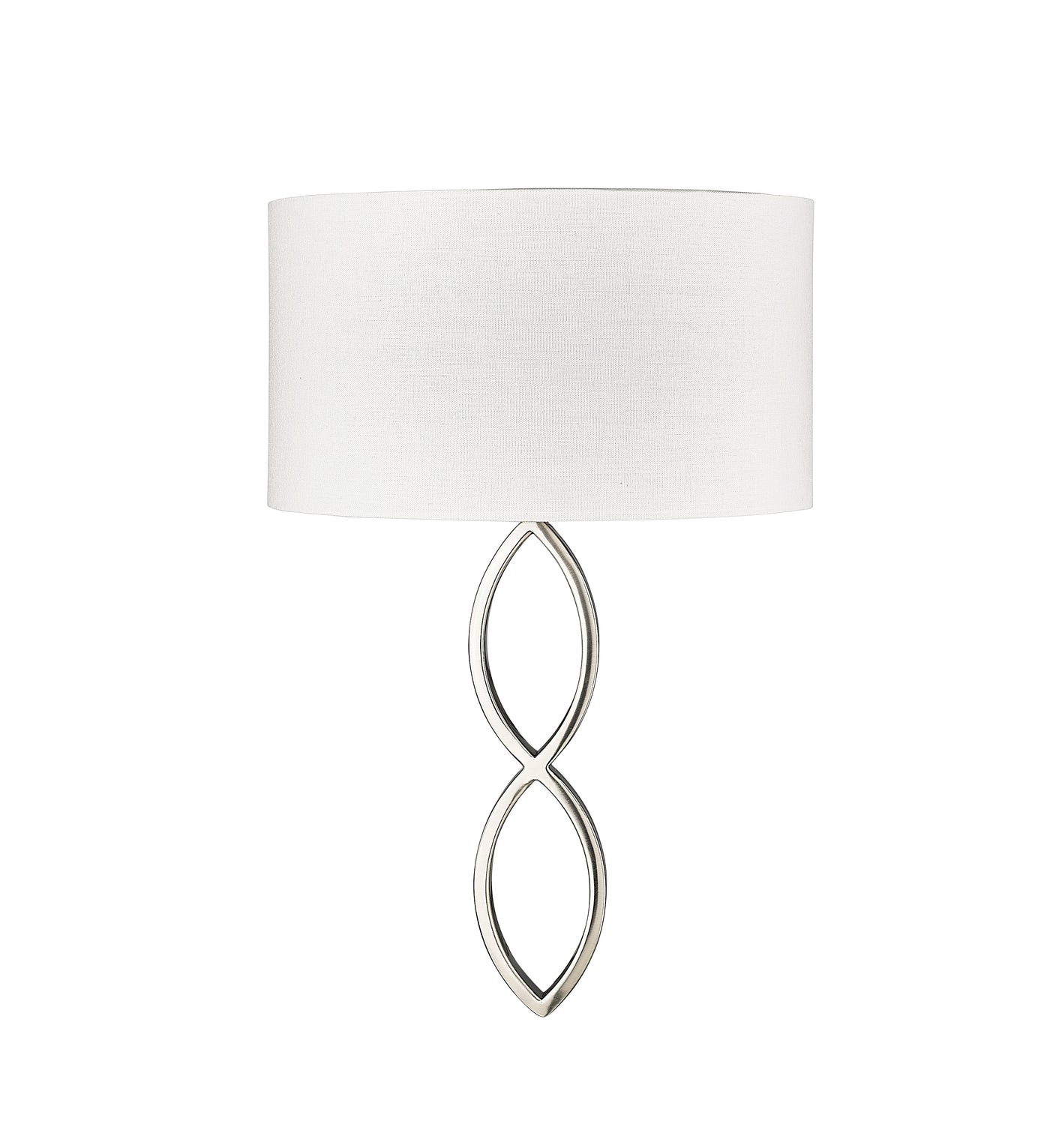 12.8'' Rylee Brushed Nickel 1 Light Wall Sconce