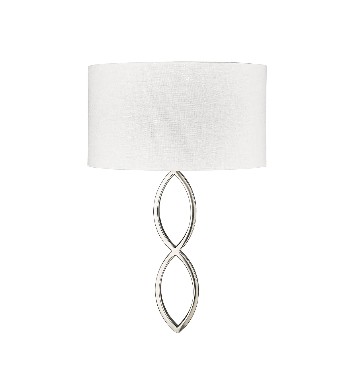 12.8'' Rylee Brushed Nickel 1 Light Wall Sconce