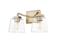 14'' Avenna Modern Gold 2 Light Bath Vanity