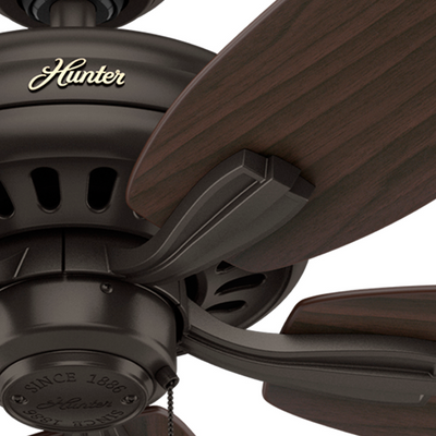 52 inch Newsome Premier Bronze Ceiling Fan and Pull Chain