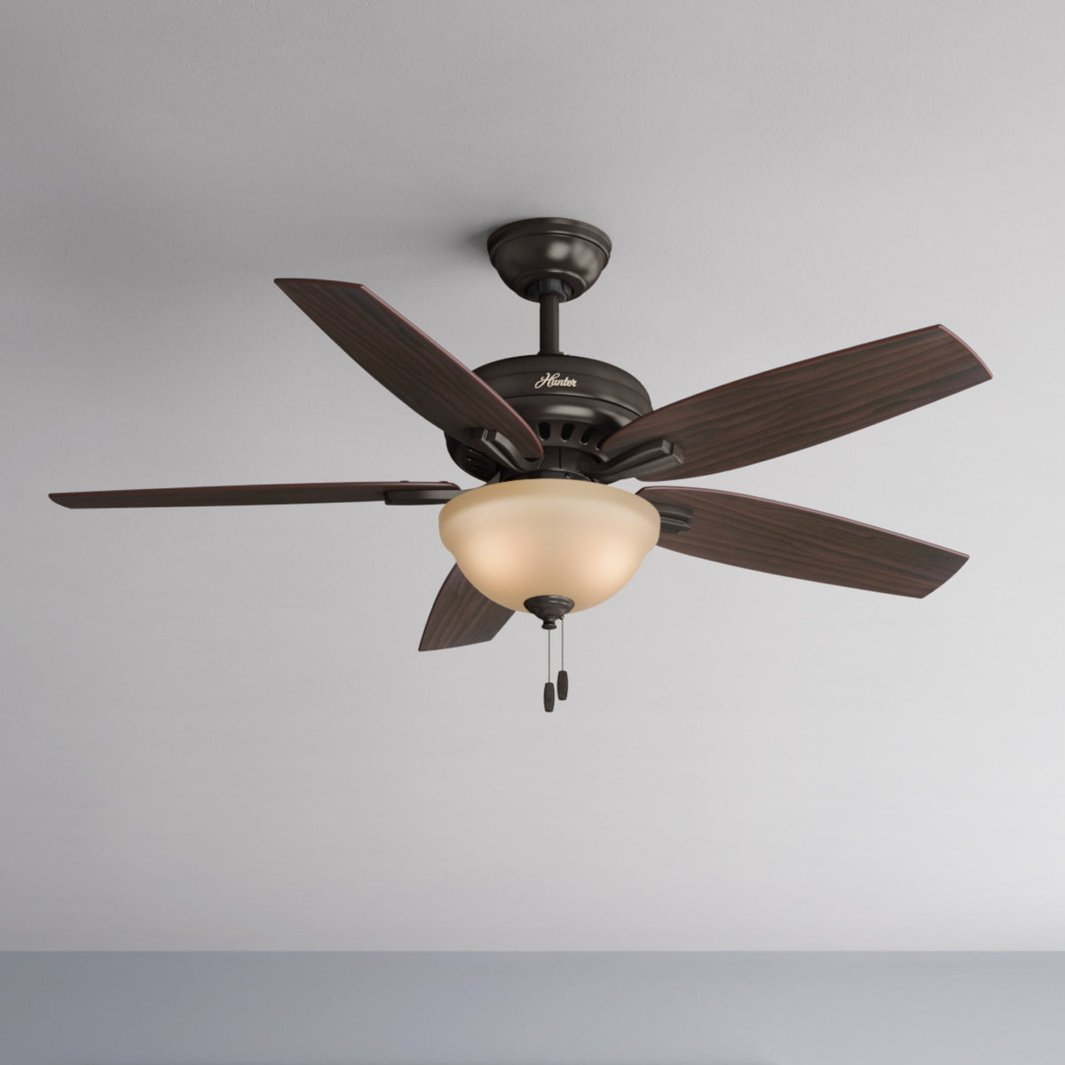 52 inch Newsome Premier Bronze Ceiling Fan with LED Light Kit