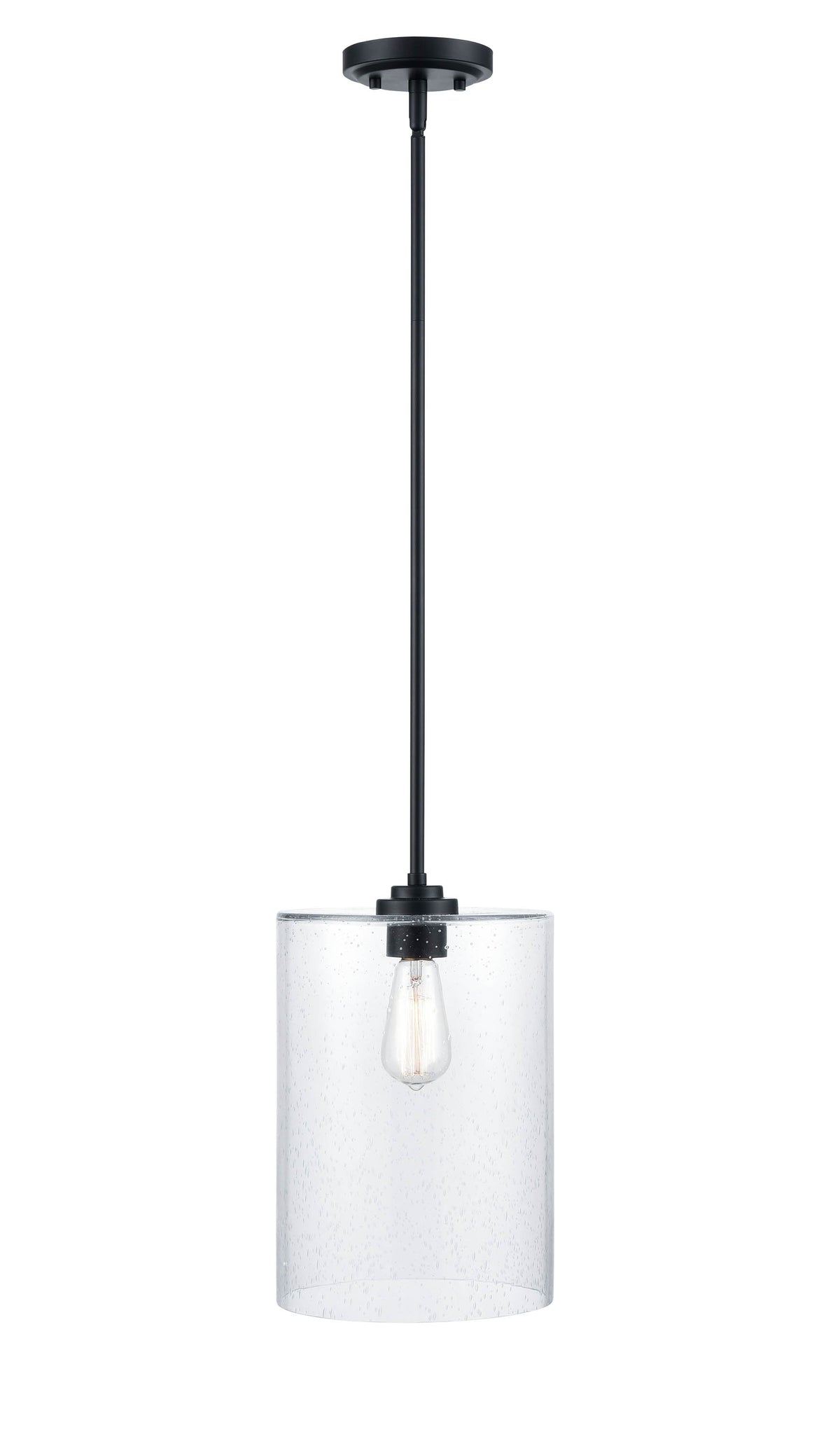 58'' Moven Matte Black 1 Light Mini Pendant