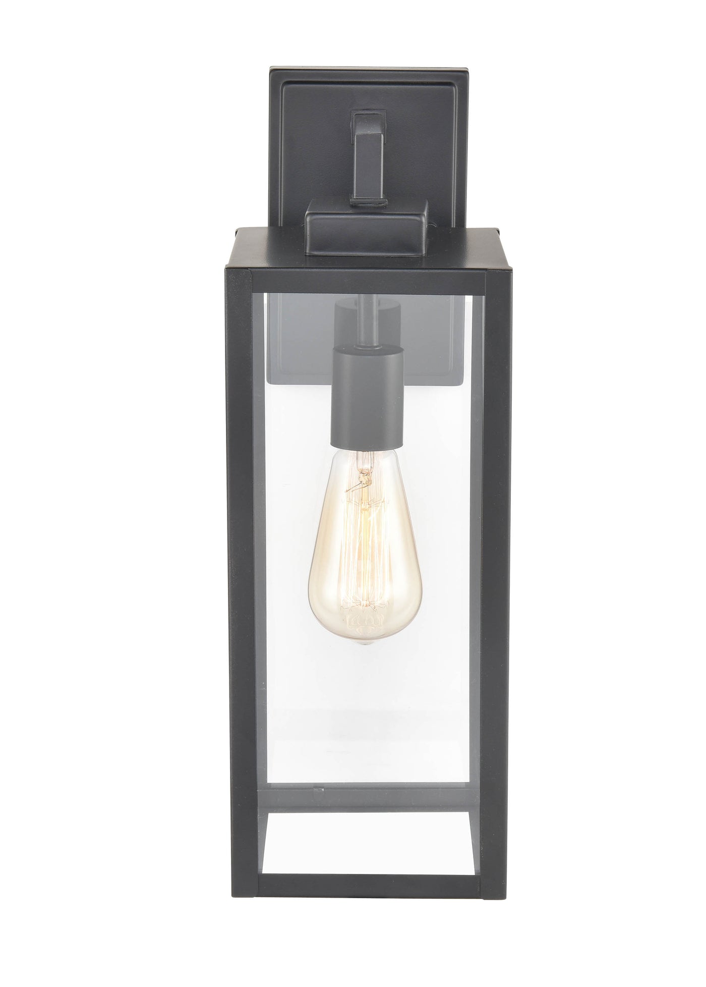 6''  Powder Coated Black 1 Light Wall Sconce