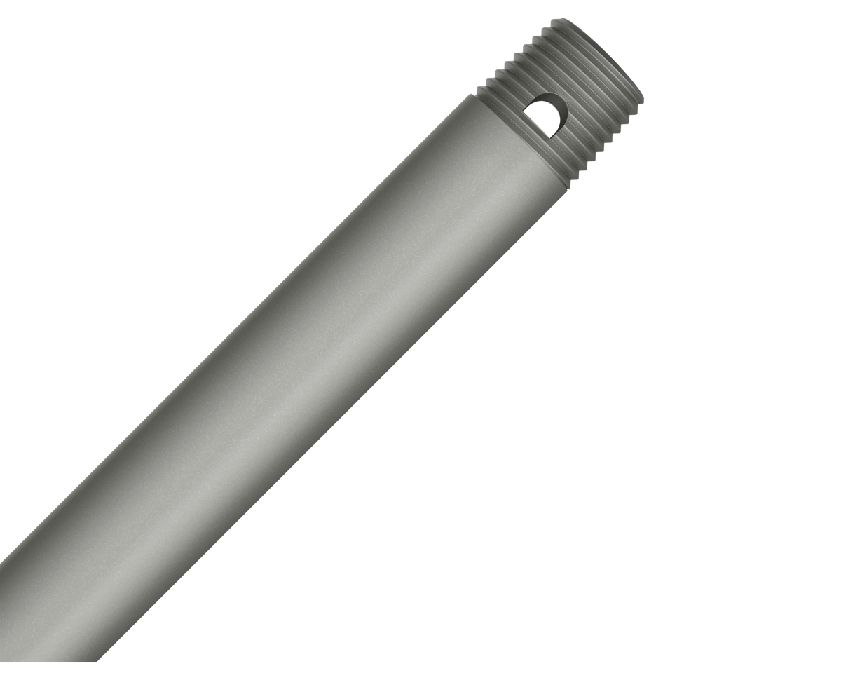 Hunter Matte Silver 12" Downrod