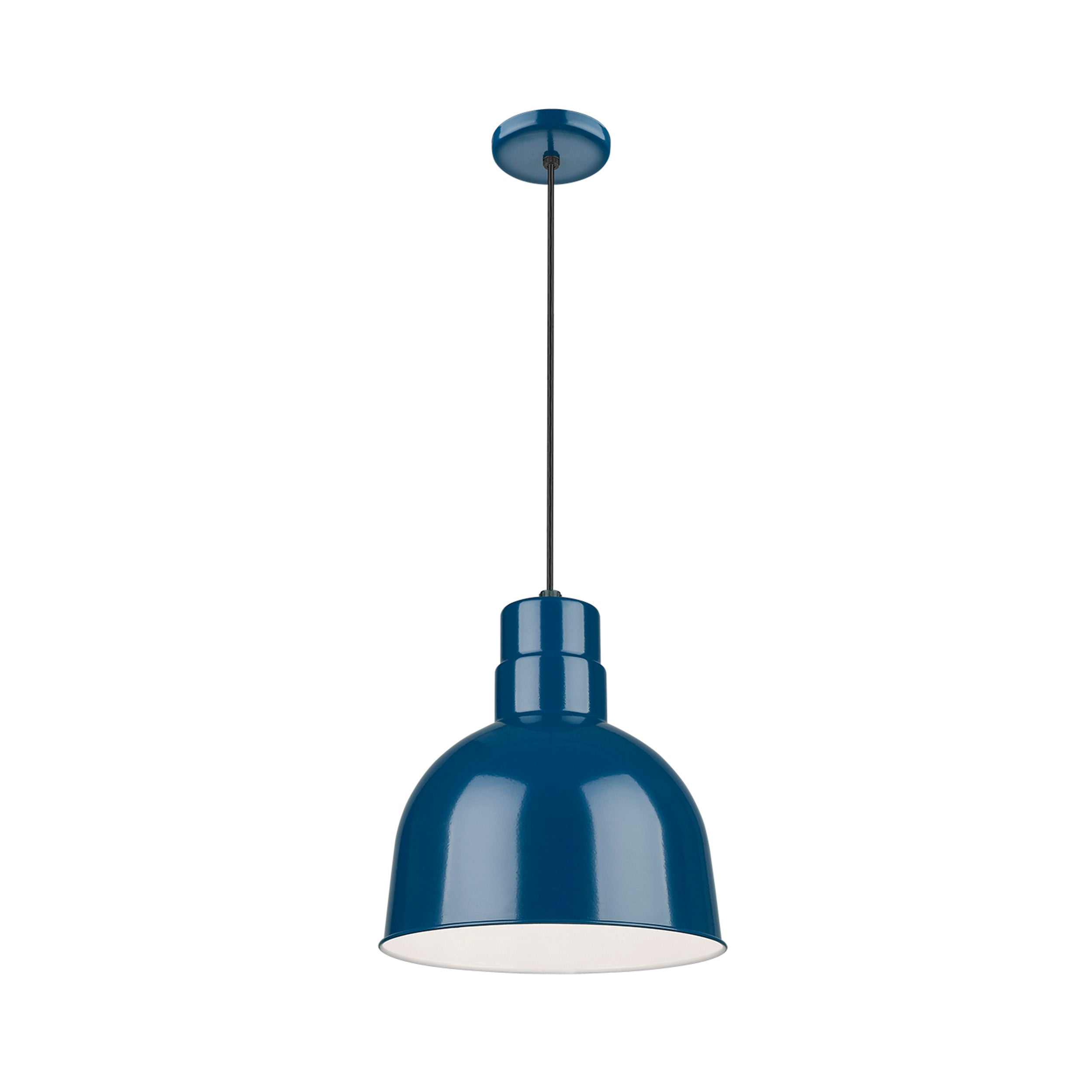 11'' R Series Navy Blue 1 Light Pendant
